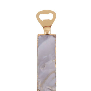 Bowerbird Agata Natural Bottle Opener And Stopper Set - Image 3