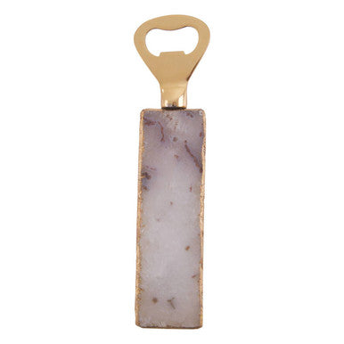 Bowerbird Agata Grey Bottle Opener And Stopper Set - Image 1