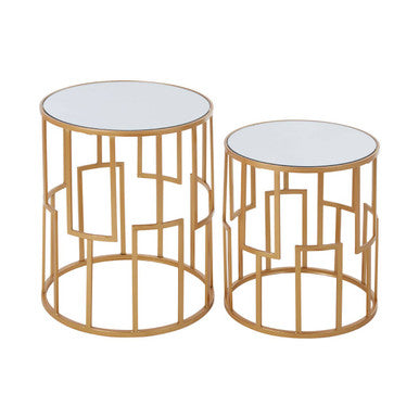 Avantis Set Of 2 Round Side Tables - Image 2