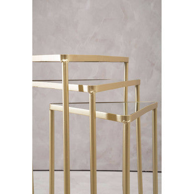 Avantis Set of 3 Triangle Nesting Tables - Image 5