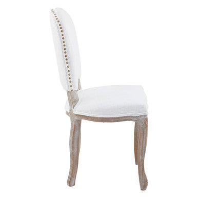 Kensington Townhouse Ivory Linen Dining Chair