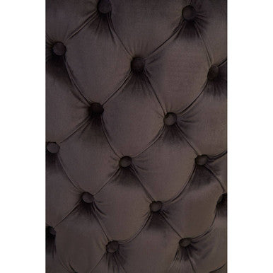 Kensington Townhouse brown Velvet Dining Chair