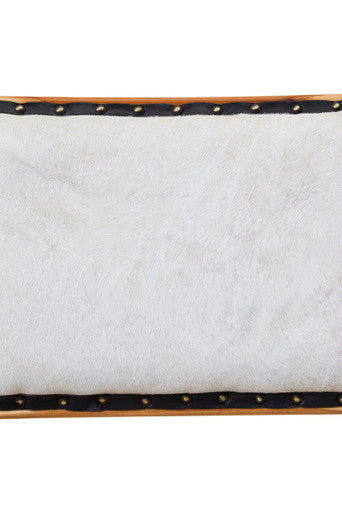 Kendari Natural Leather and Teak Wood Dining Chair - Image 9