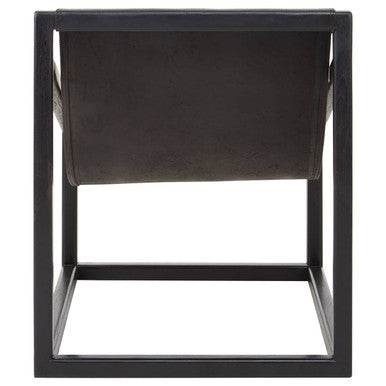 Kendari Black Cubic Frame Chair