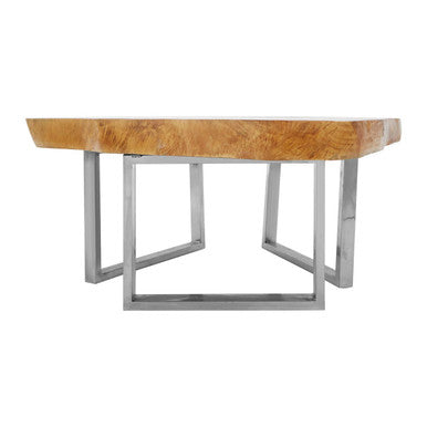 Surak Teak Wood Coffee Table - Image 2