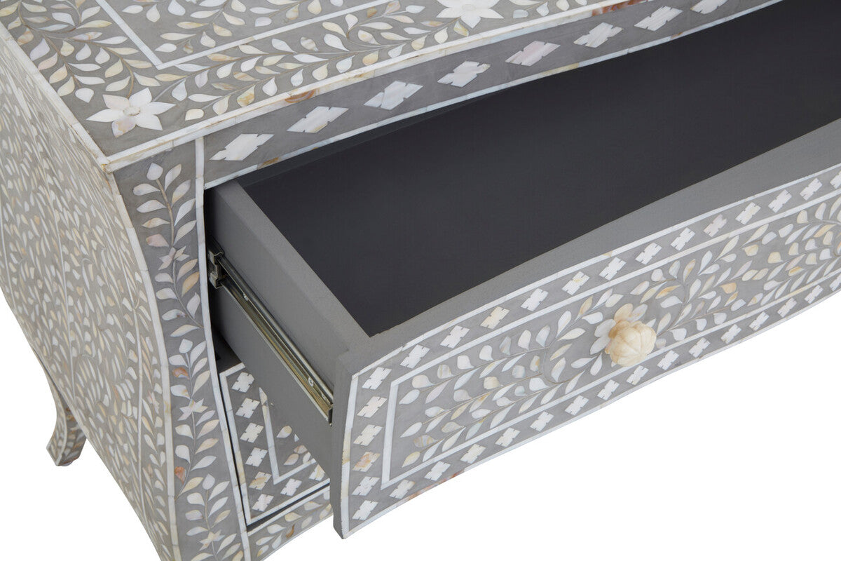 Fusion Chest of 2 Drawers with Mother of Pearl Inlay - Image 14