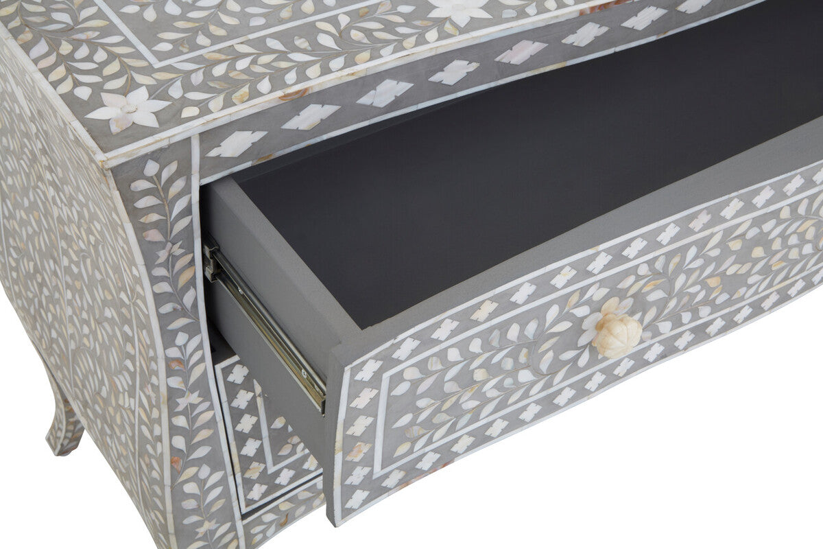 Fusion Chest of 2 Drawers with Mother of Pearl Inlay - Image 16