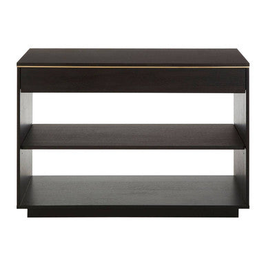 Diamond Oak Veneer Console Table - Image 1