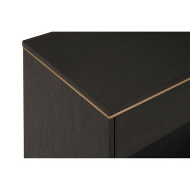 Diamond Oak Veneer Console Table - Image 5