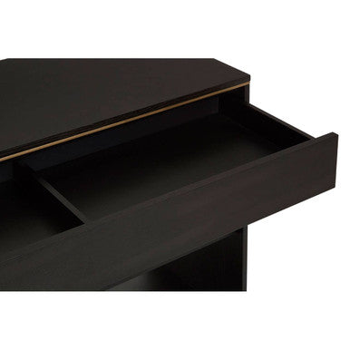 Diamond Oak Veneer Console Table - Image 7