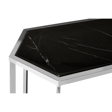 Piermount Silver Frame Console Table