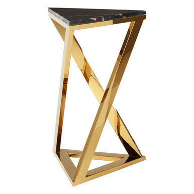 Piermount Black And Gold End Table - Image 2