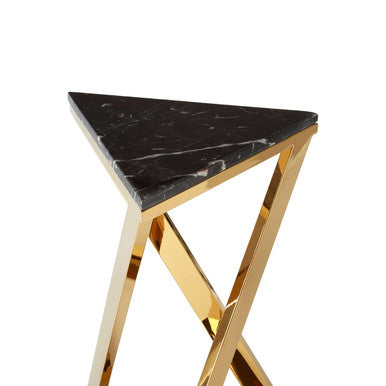 Piermount Black And Gold End Table - Image 3