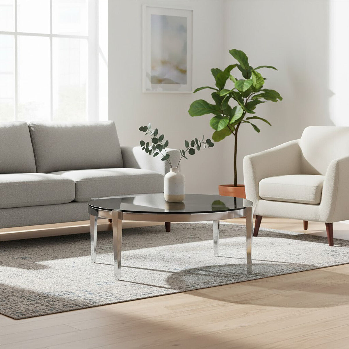 Piermount Round Coffee Table