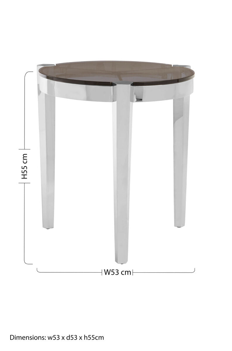 Piermount Round End Table