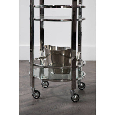 Piermount Silver Finish Cart - Image 4