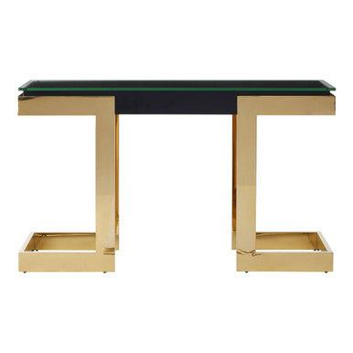 Deana Gold and Black Console Table - Image 2