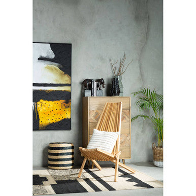 Manado Wooden Lounge Chair