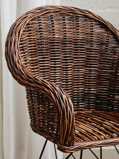 Manado Natural Croco Rattan Chair