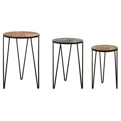Mirano Set Of 3 Side Tables
