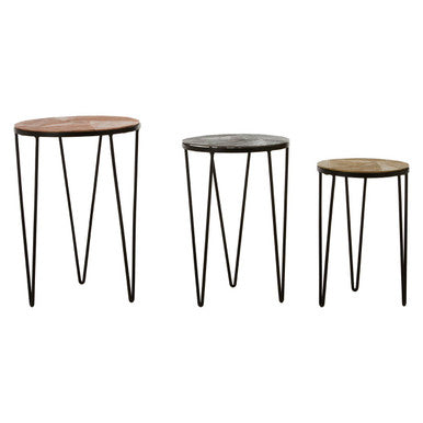 Mirano Set Of 3 Side Tables