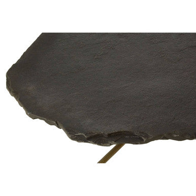 Rany Black Stone Top Coffee Table