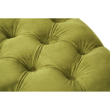 Sofia Moss Velvet Footstool