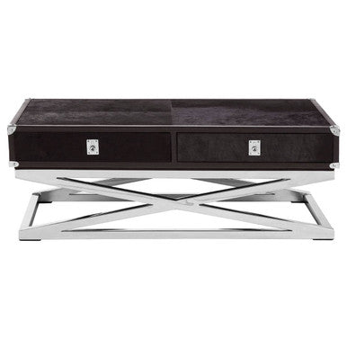 Kensington Townhouse Hair On Hide Coffee Table - Image 2