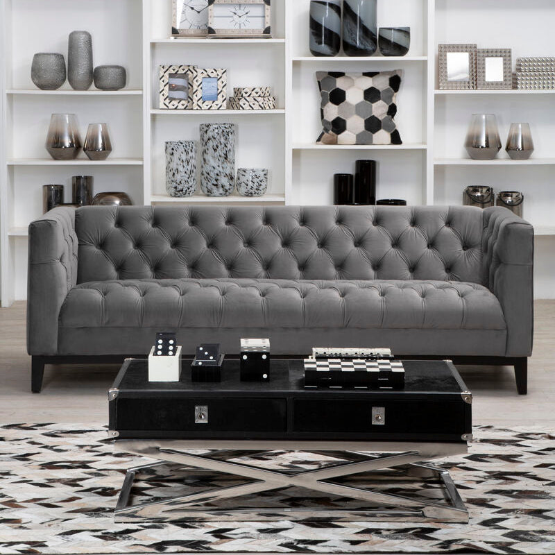 Kensington Townhouse Hair On Hide Coffee Table