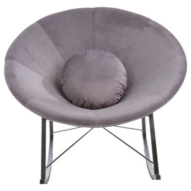 Arto Grey Conic Rocking Chair - Image 2