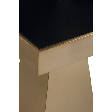 Carlox Square Gold Finish Frame Side Table - Image 6