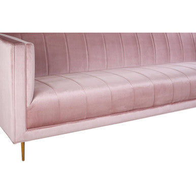 Otylia 3 Seat Pink Sofa