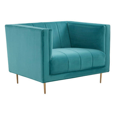 Otylia Green Armchair - Image 4