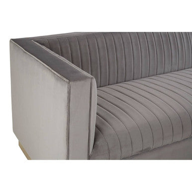 3 Seater Grey Sofa, Opal