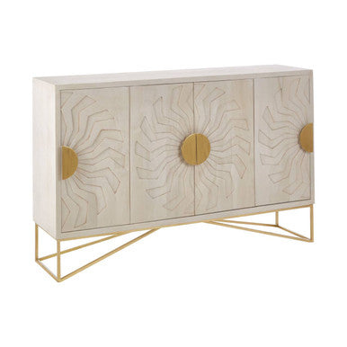 Sadras White Wash Mango Wood Sideboard