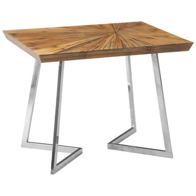 Gabar Natural Bamboo Side Table - Image 2