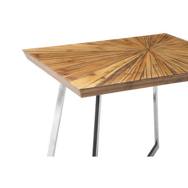 Gabar Natural Bamboo Side Table - Image 5