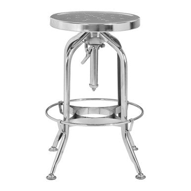 Gator Silver Adjustable Stool