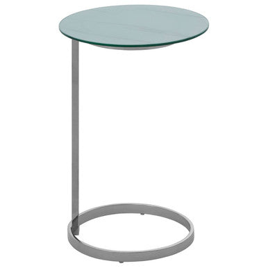 Oria End Table With White Marble Effect Top - Image 4