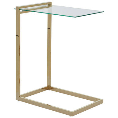 Oria Warm Metallic Finish End Table - Image 3