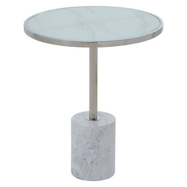 Oria Silver Frame End Table - Image 4