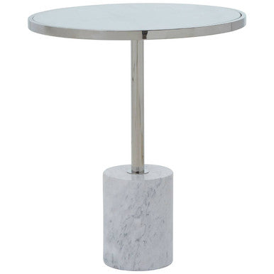 Oria Silver Frame End Table - Image 2