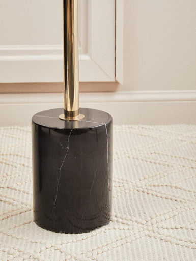Oria Warm Metallic End Table