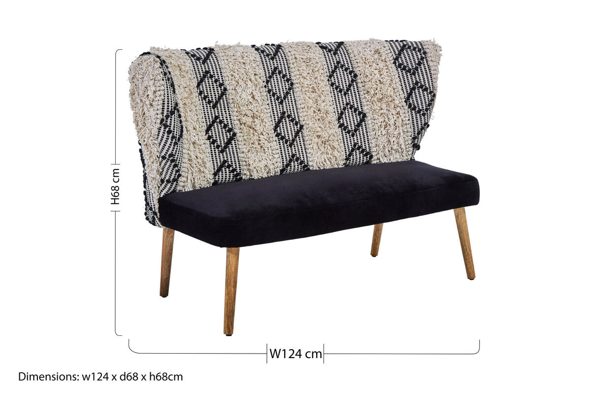 Cefena Moroccan Bench