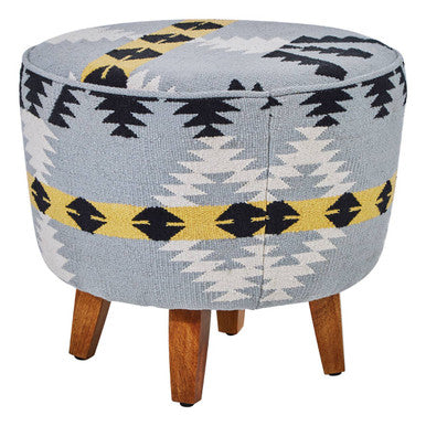 Cefena Round Footstool