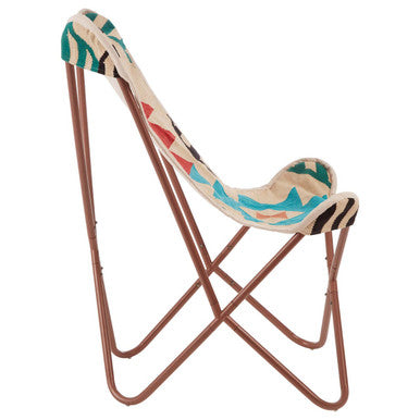 Cefena Multicolour Butterfly Chair
