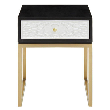 Dumas One Drawer Side Table