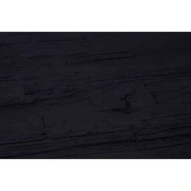 Kerala Large Black Pinewood and Glass Dining Table - Image 9