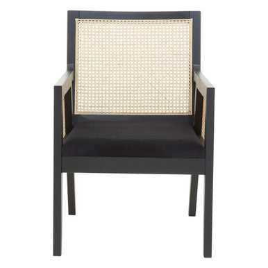 Corso Rattan Chair with Black Frame - Image 2