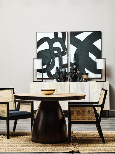 Corso Rattan Chair with Black Frame - Image 7